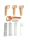 Kort, spiss 20 mm (3/4") stroppkobling