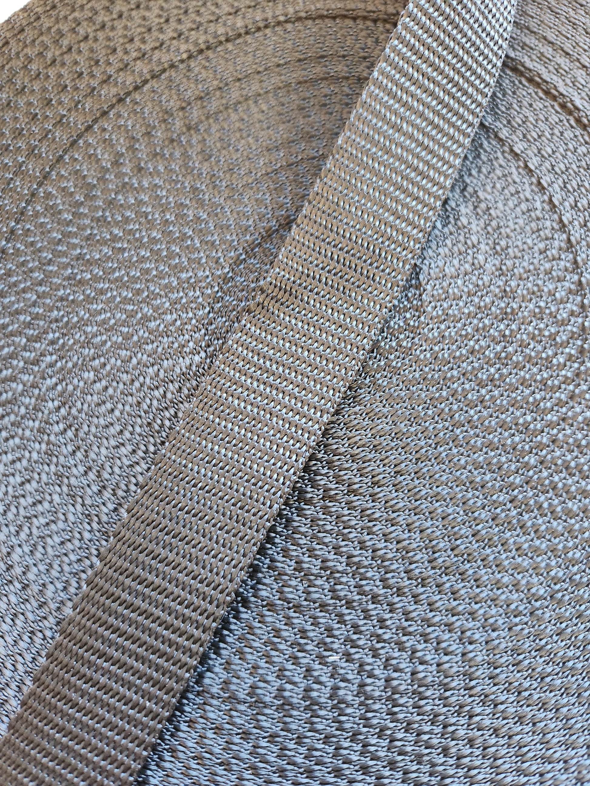25mm (1") Poly Webbing Solid Colours