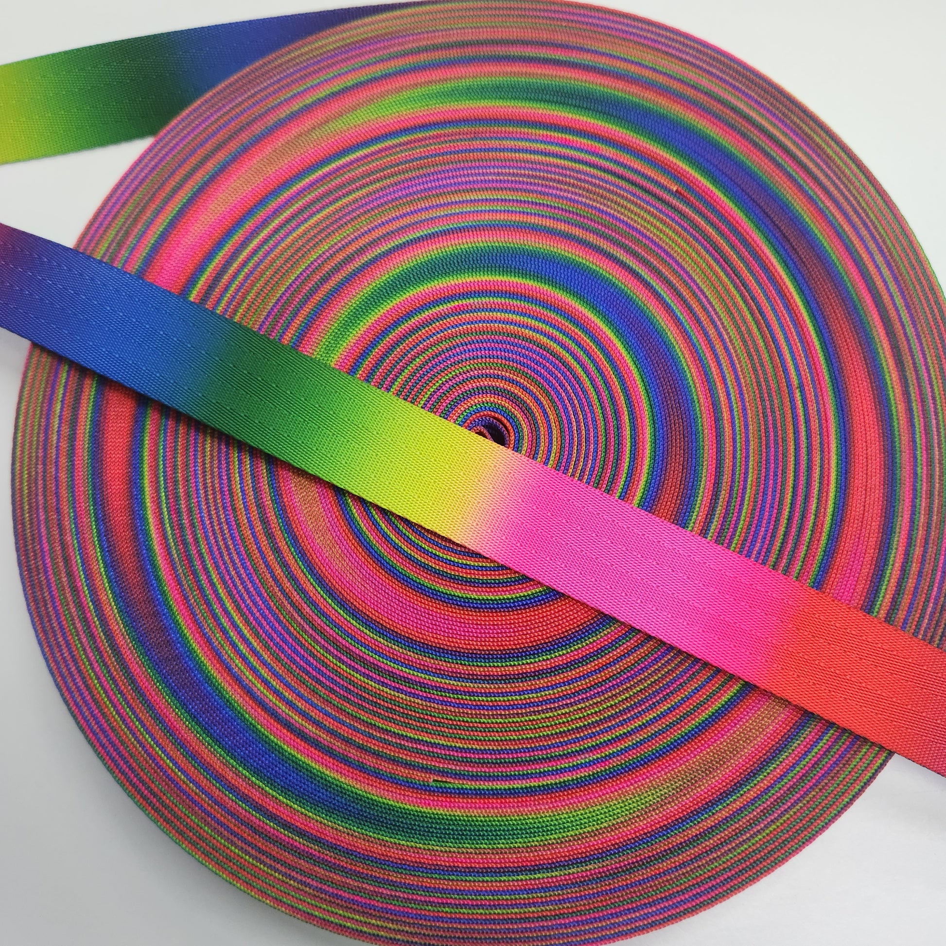 25mm (1") Seatbelt Webbing Printed Designs