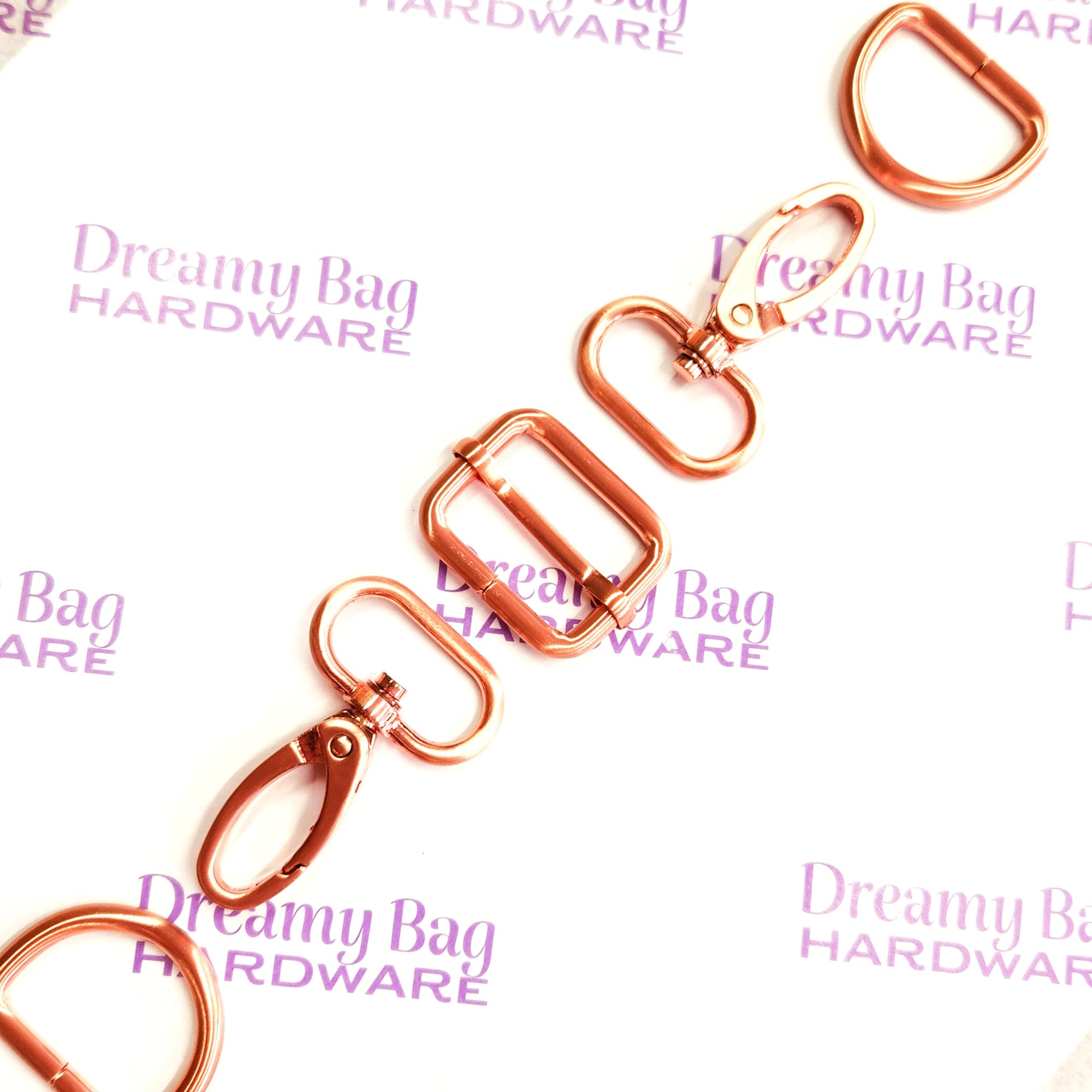 KITS Brushed Rose Gold Hardware