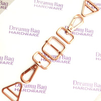 KITS Gebürstete Roségold-Hardware