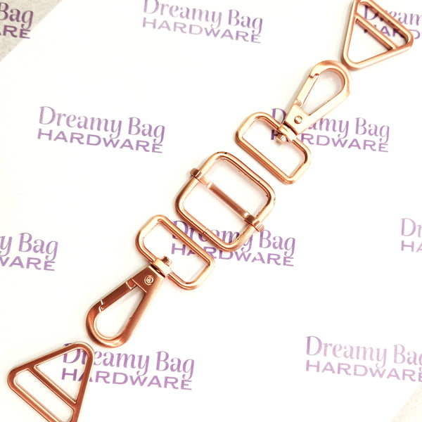 KITS Gebürstete Roségold-Hardware