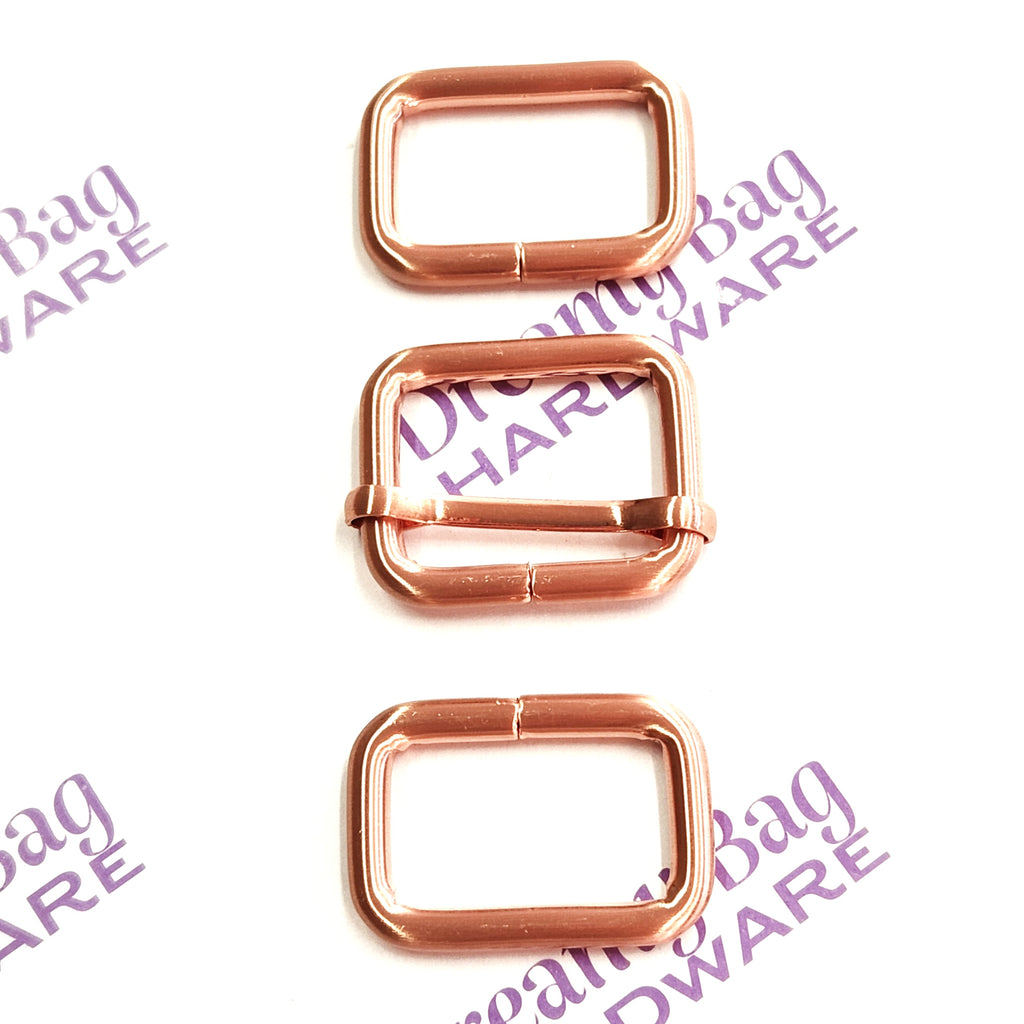 KITS Børstet roségullbeslag