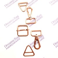 KITS Gebürstete Roségold-Hardware