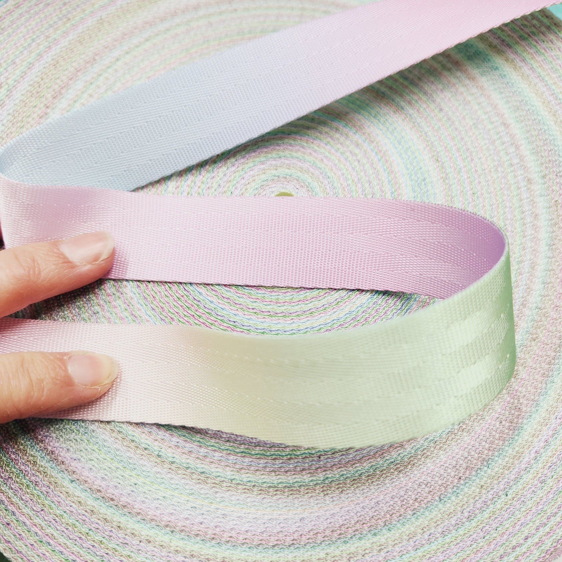 25mm (1") Seatbelt Webbing Printed Designs