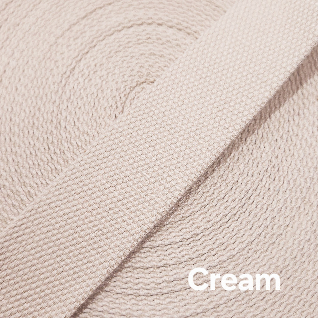 25mm (1") Cotton Canvas Webbing