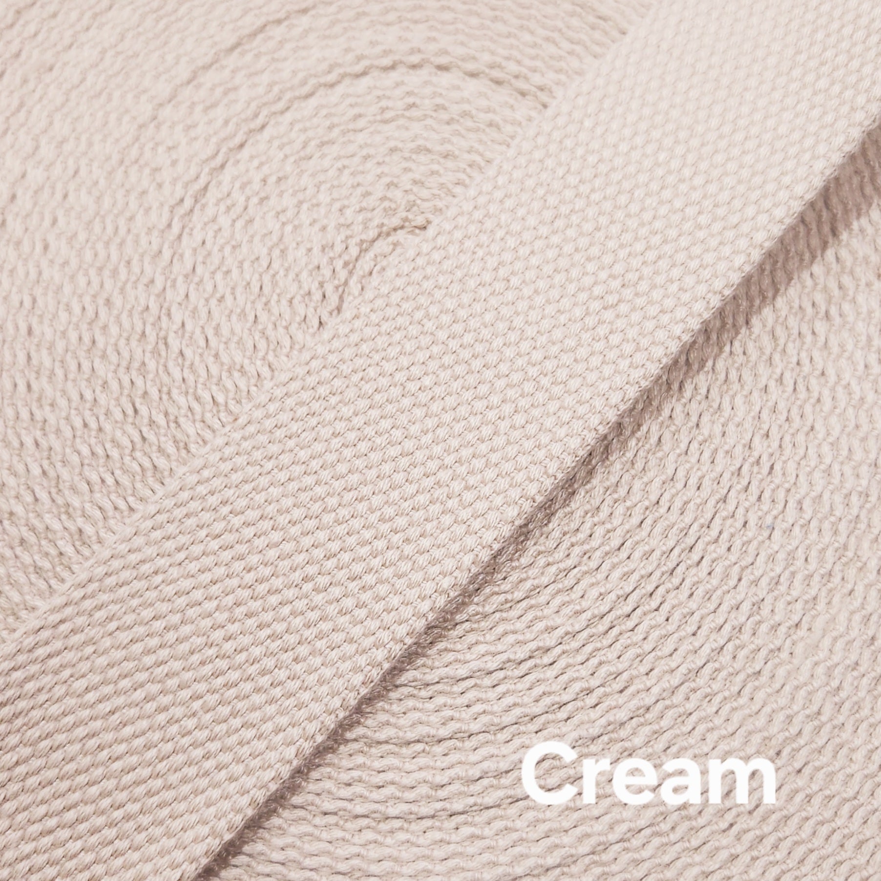 20mm (3/4") Cotton Canvas Webbing