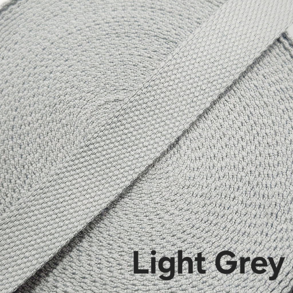 25mm (1") Cotton Canvas Webbing