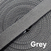 38mm (1.5") Cotton Canvas Solid Colours Webbing