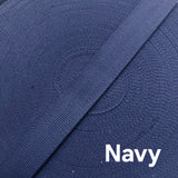 38mm (1.5") Cotton Canvas Solid Colours Webbing