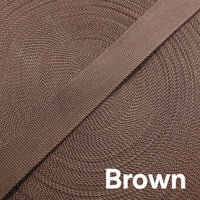 38mm (1.5") Cotton Canvas Solid Colours Webbing