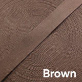 38mm (1.5") Cotton Canvas Solid Colours Webbing
