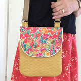 Polly Crossbody Pouch Andrie Designs Paper Pattern