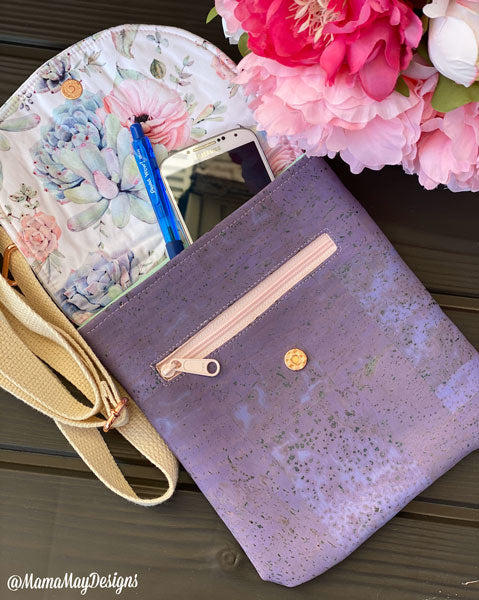 Polly Crossbody Pouch Andrie Designs Paper Pattern
