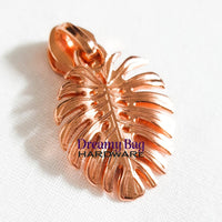 #5 Zipper Pull Monstera Leaf