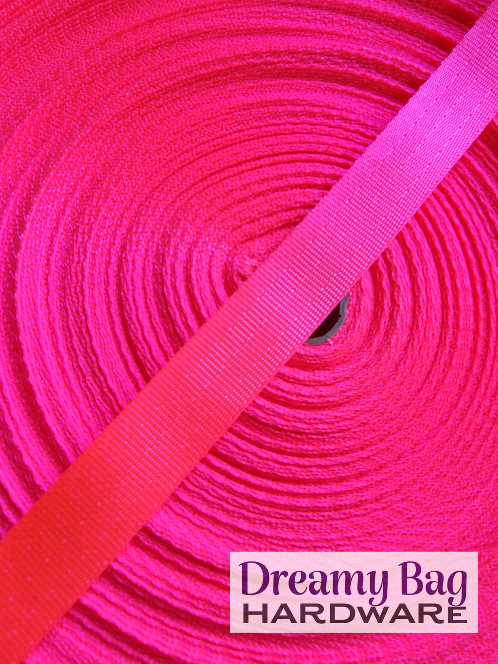 32mm (1.25") Seatbelt Webbing Solid Colours