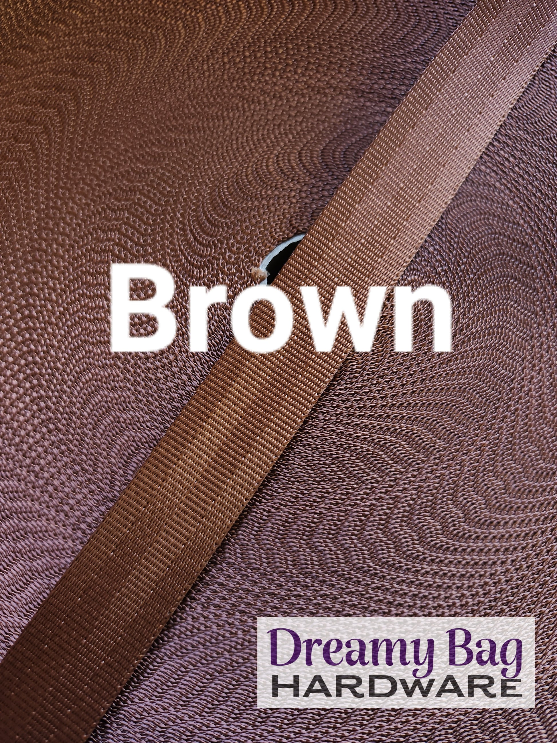 25mm (1") Seatbelt Webbing Solid Colours