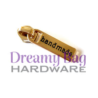 #5 Zipper Pull Slim Handmade