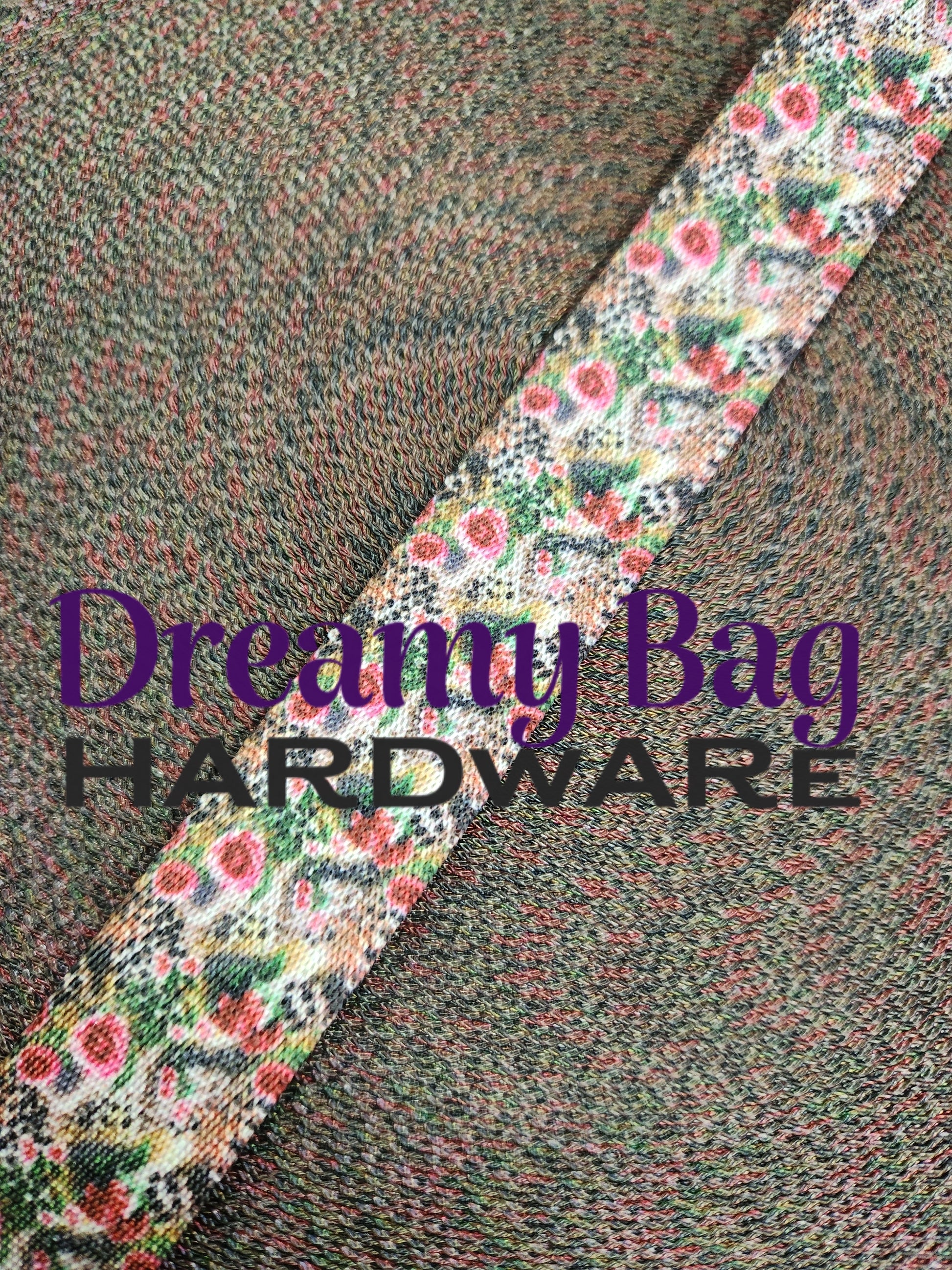25mm (1") Seatbelt Webbing Printed Designs