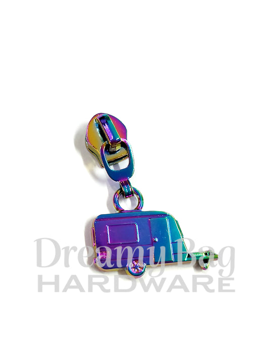 #5 Zipper Pull Caravan Custom Designed)