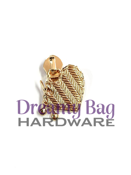 #5 Zipper Pull Heart Knitting / Crochet