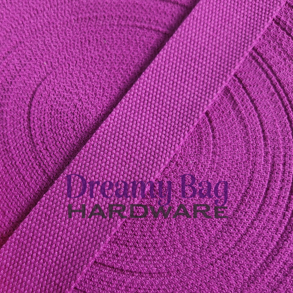 38mm (1.5") Cotton Canvas Solid Colours Webbing