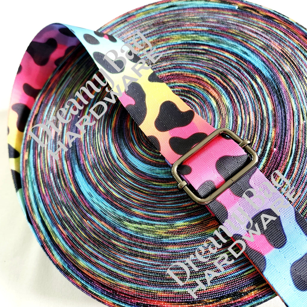 38mm (1.5") Seatbelt Webbing Printed Designs
