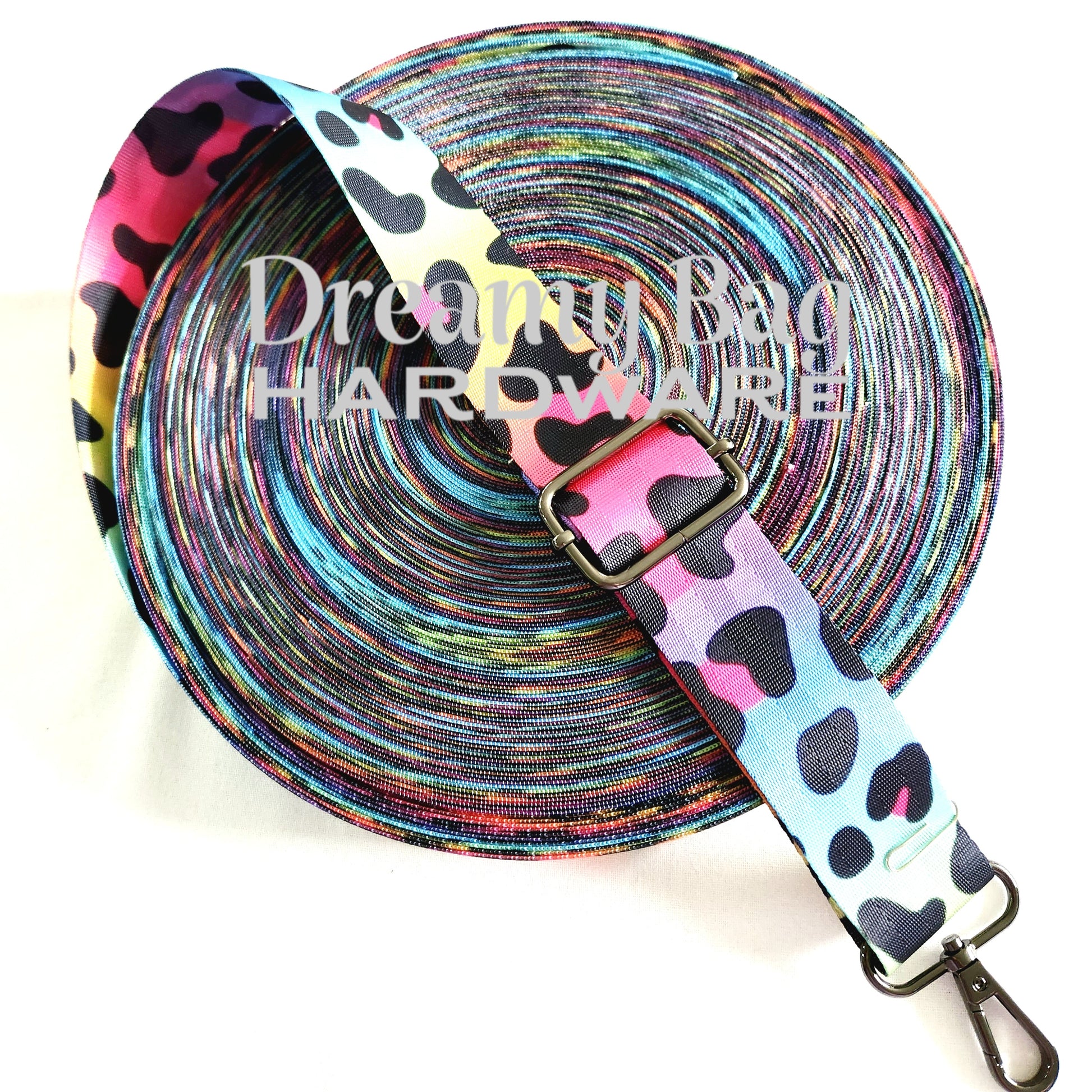 25mm (1") Seatbelt Webbing Printed Designs