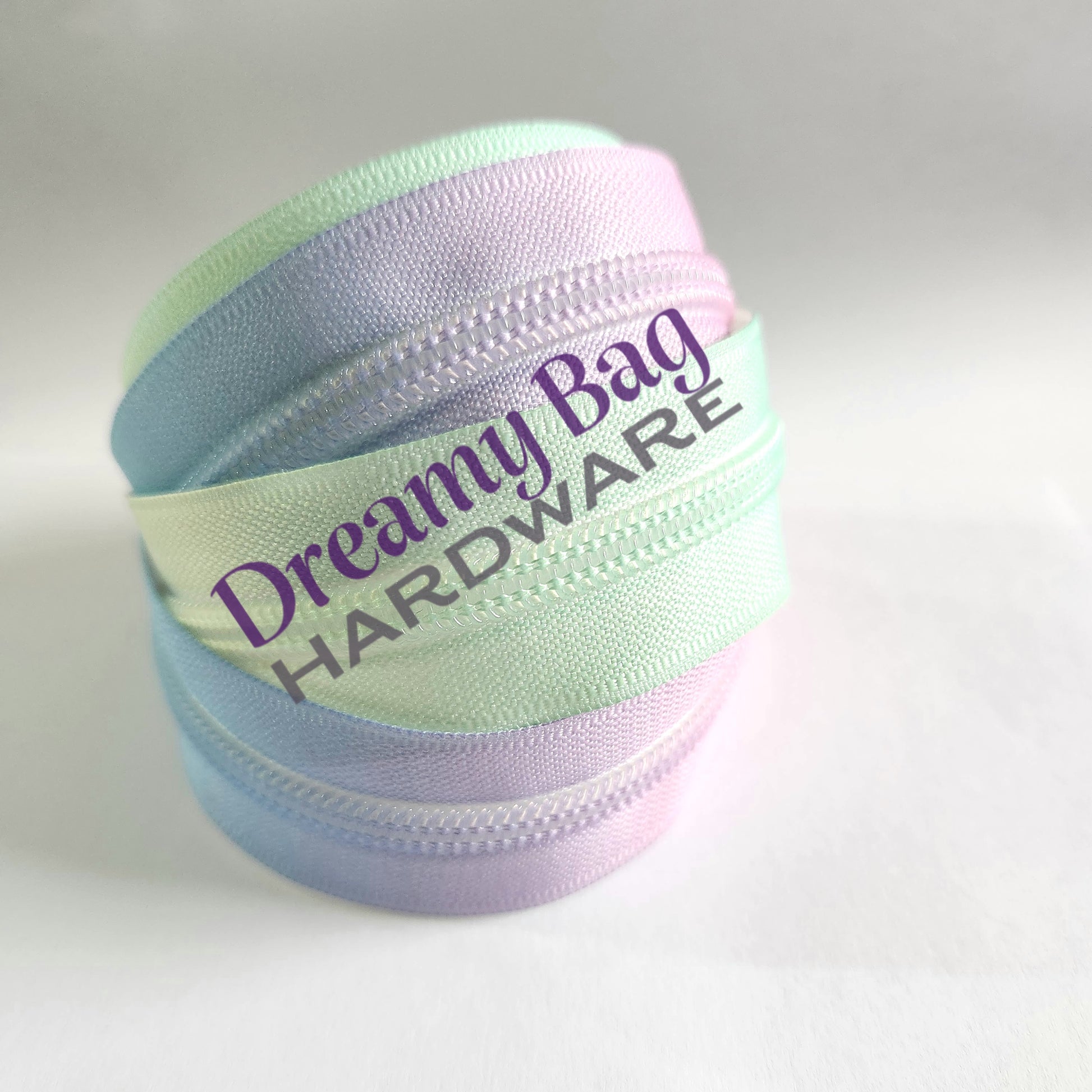 #5 Zipper Tape Pastel Tapes with nylon teeth