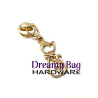 #5 Zipper Pull LOVE Leopard