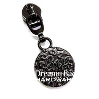 #5 Zipper Pull LOVE Leopard