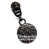 #5 Zipper Pull LOVE Leopard