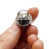 14 mm dicke magnetische Schnappnieten, 4er-Pack