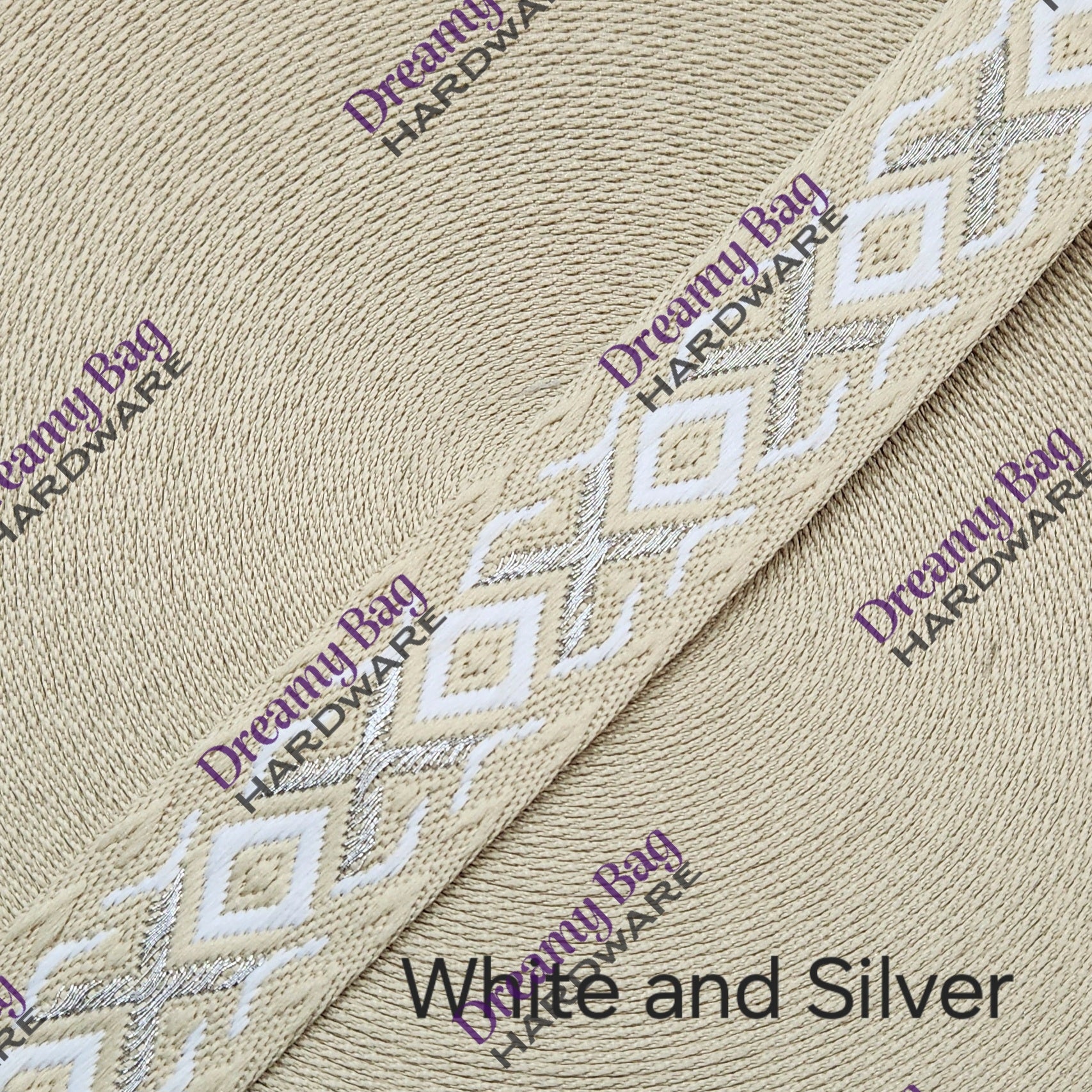 38mm (1.5") Woven Xris Xros Cotton Canvas Webbing