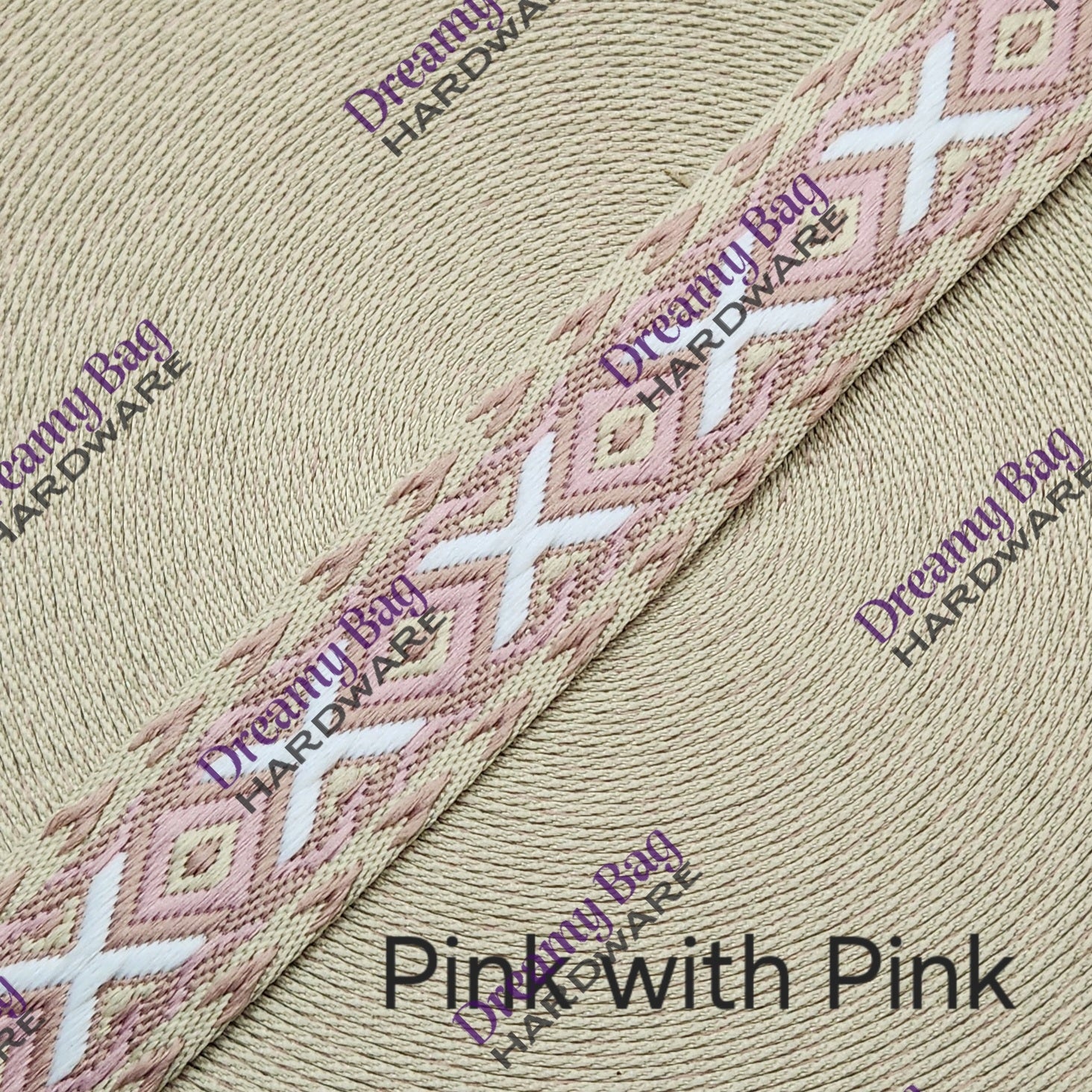 38mm (1.5") Woven Xris Xros Cotton Canvas Webbing
