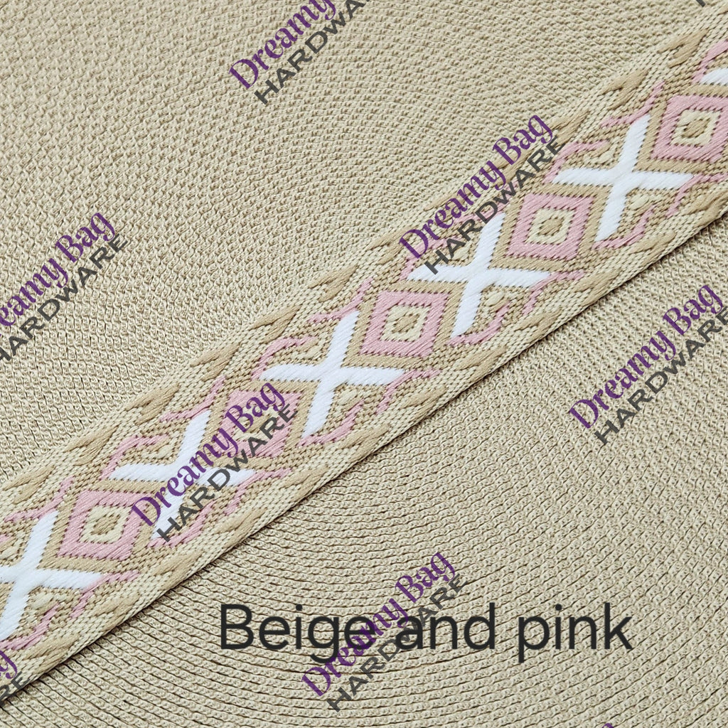 38mm (1.5") Woven Xris Xros Cotton Canvas Webbing