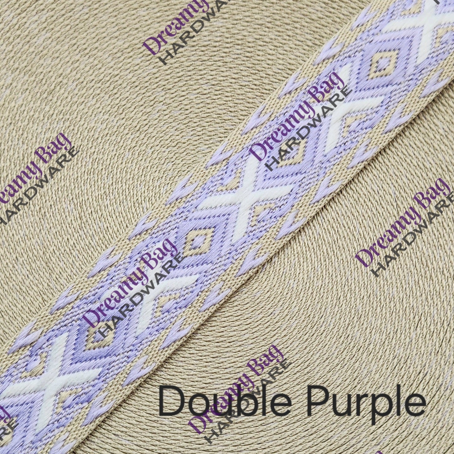 38mm (1.5") Woven Xris Xros Cotton Canvas Webbing