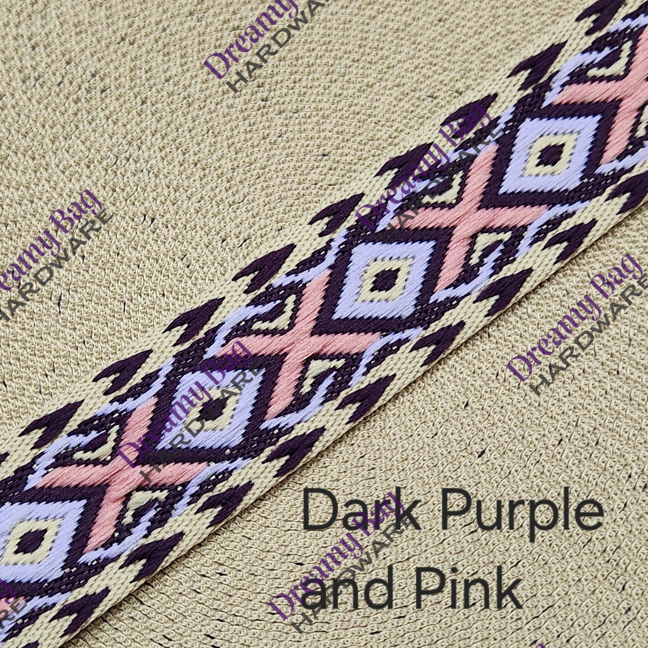 38mm (1.5") Woven Xris Xros Cotton Canvas Webbing
