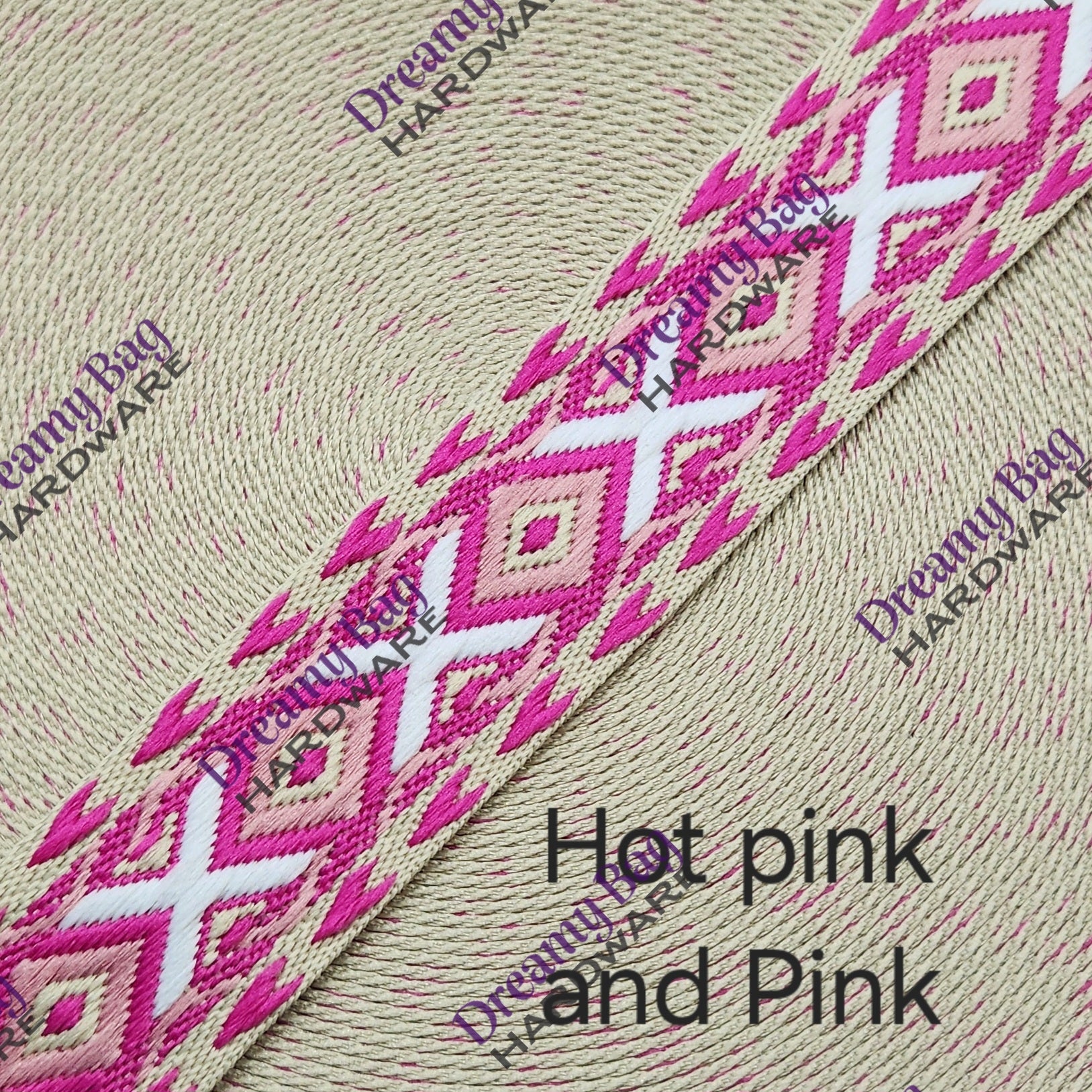 38mm (1.5") Woven Xris Xros Cotton Canvas Webbing