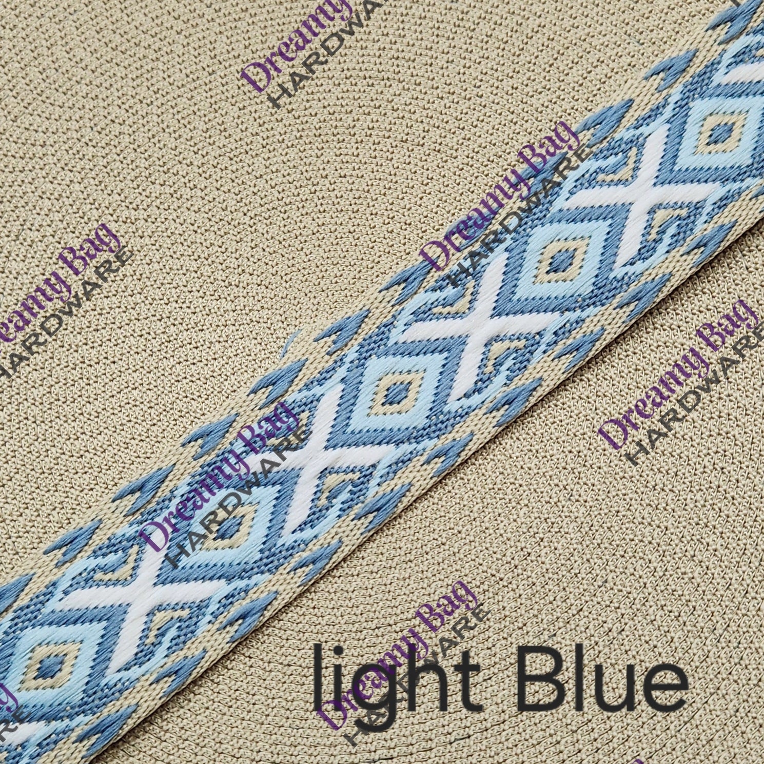 38mm (1.5") Woven Xris Xros Cotton Canvas Webbing