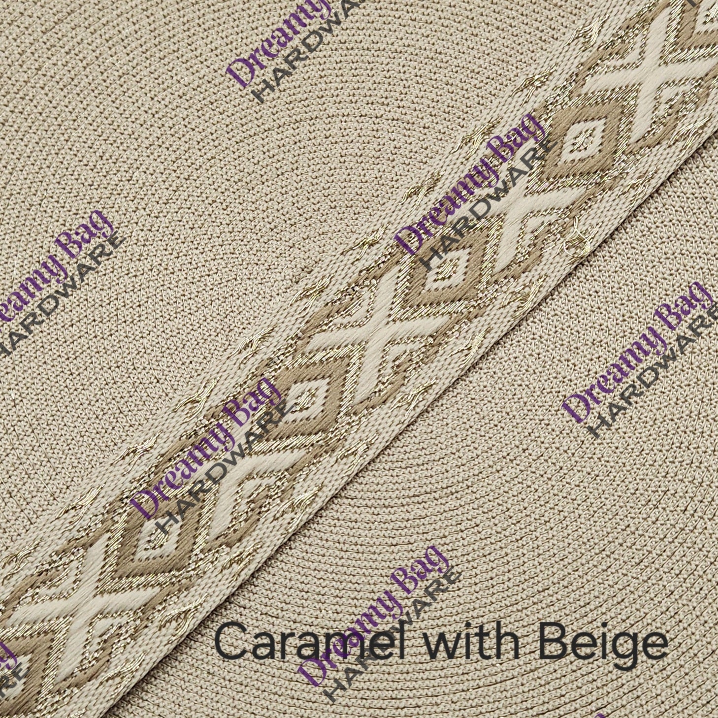 38mm (1.5") Woven Xris Xros Cotton Canvas Webbing