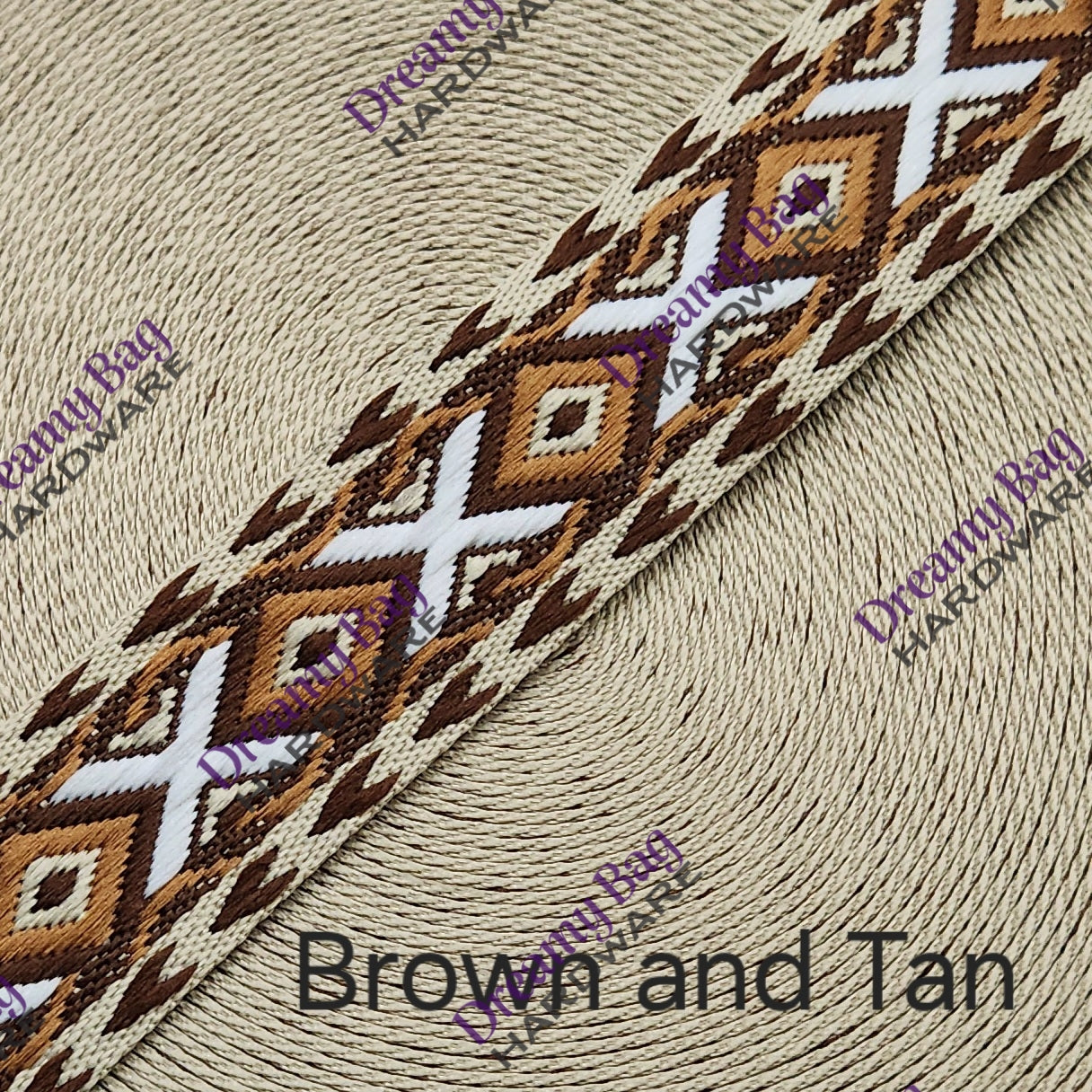 38mm (1.5") Woven Xris Xros Cotton Canvas Webbing
