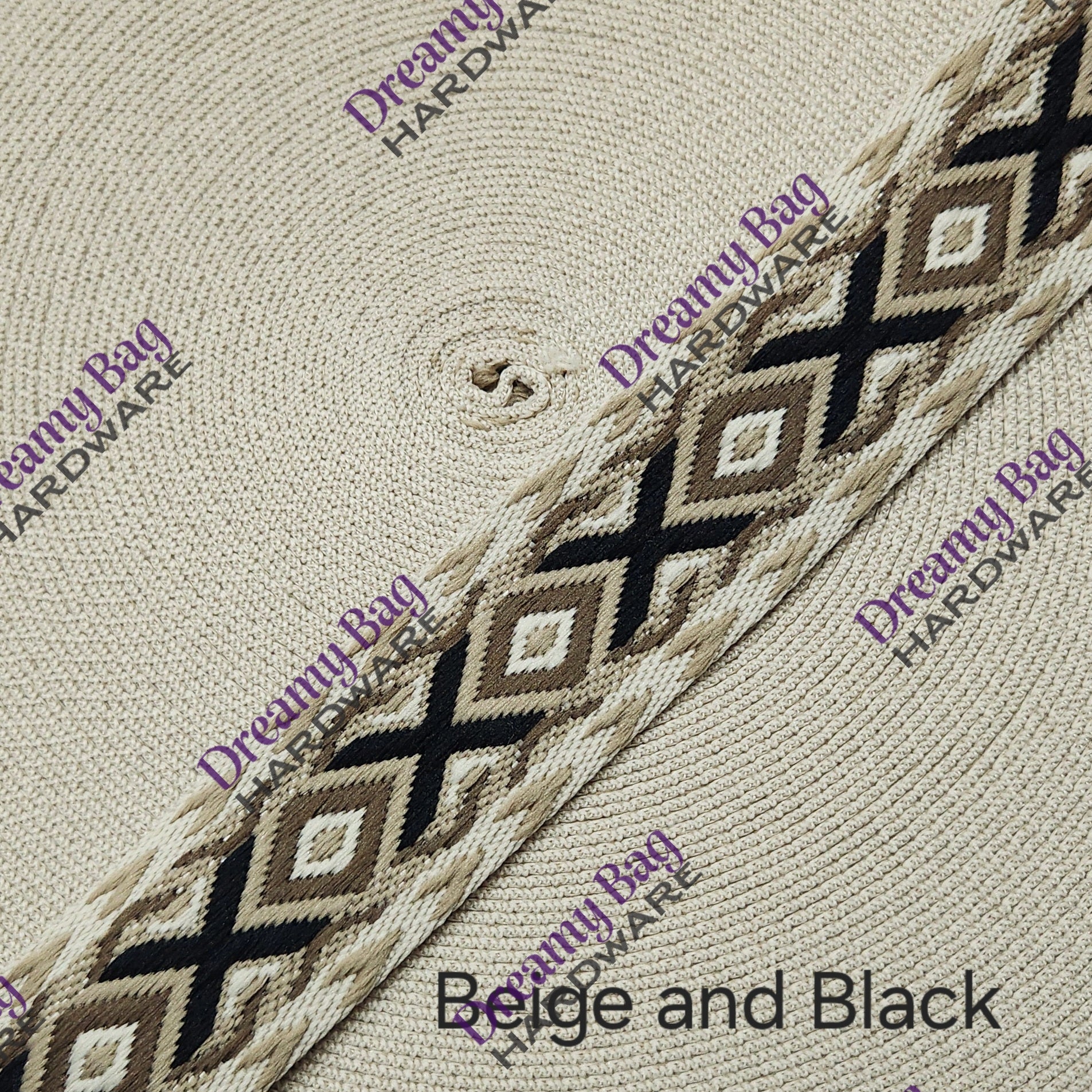 38mm (1.5") Woven Xris Xros Cotton Canvas Webbing