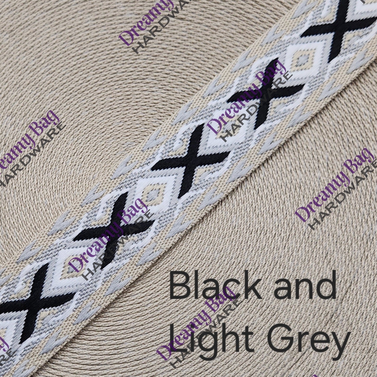 38mm (1.5") Woven Xris Xros Cotton Canvas Webbing