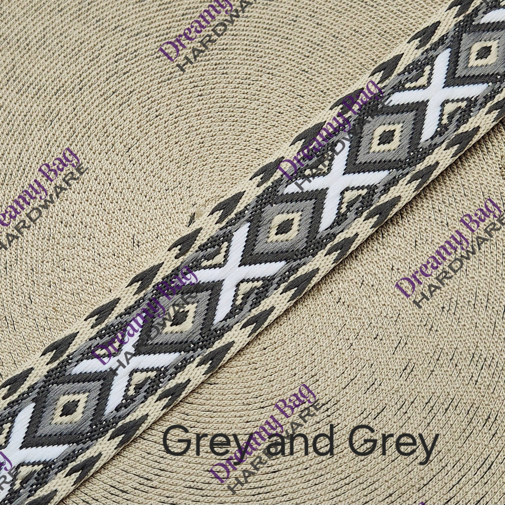 38mm (1.5") Woven Xris Xros Cotton Canvas Webbing