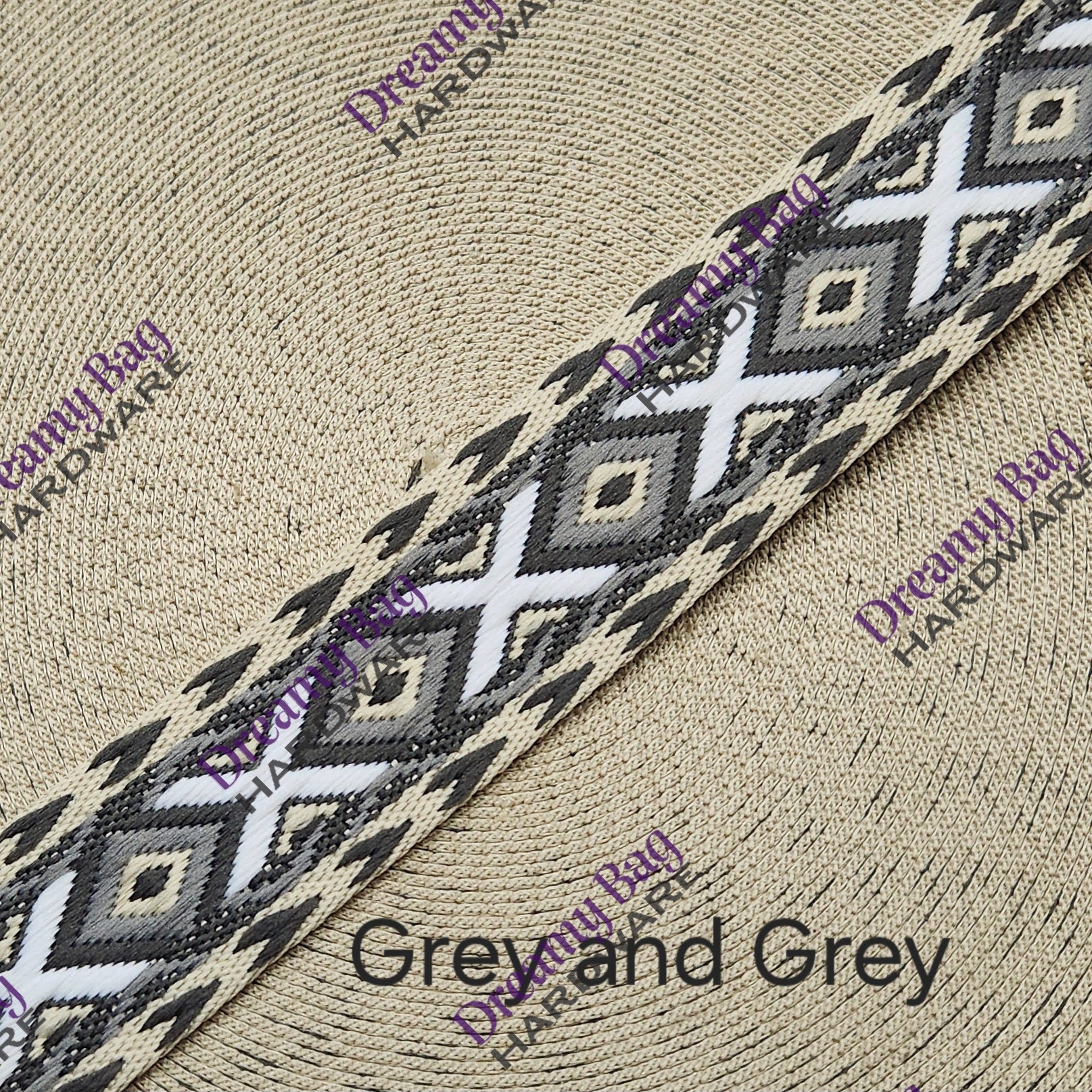 38mm (1.5") Woven Xris Xros Cotton Canvas Webbing