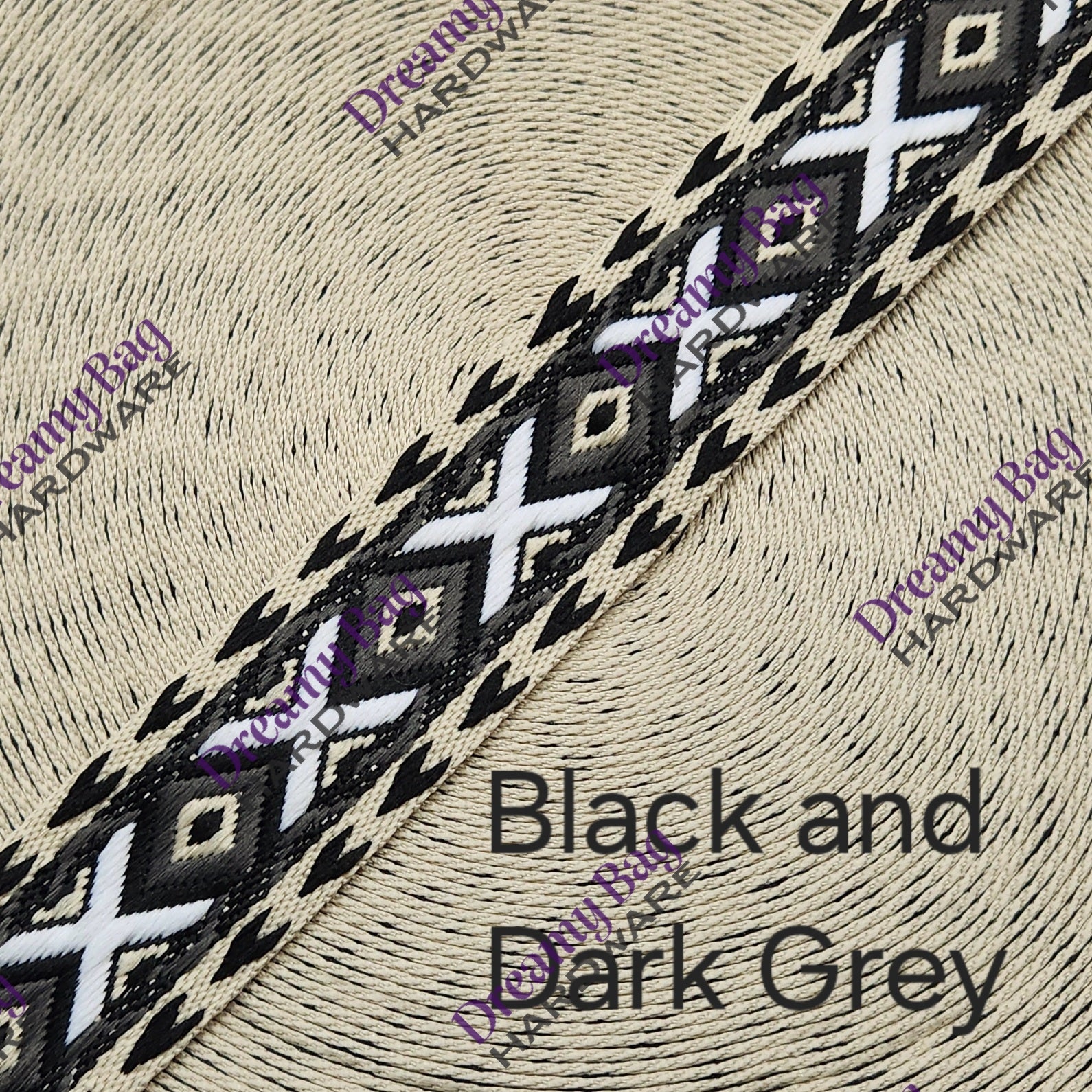 38mm (1.5") Woven Xris Xros Cotton Canvas Webbing