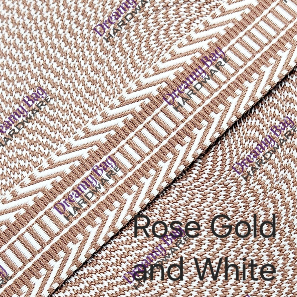 38mm (1.5") Poly/ Cotton patterned Canvas Webbing