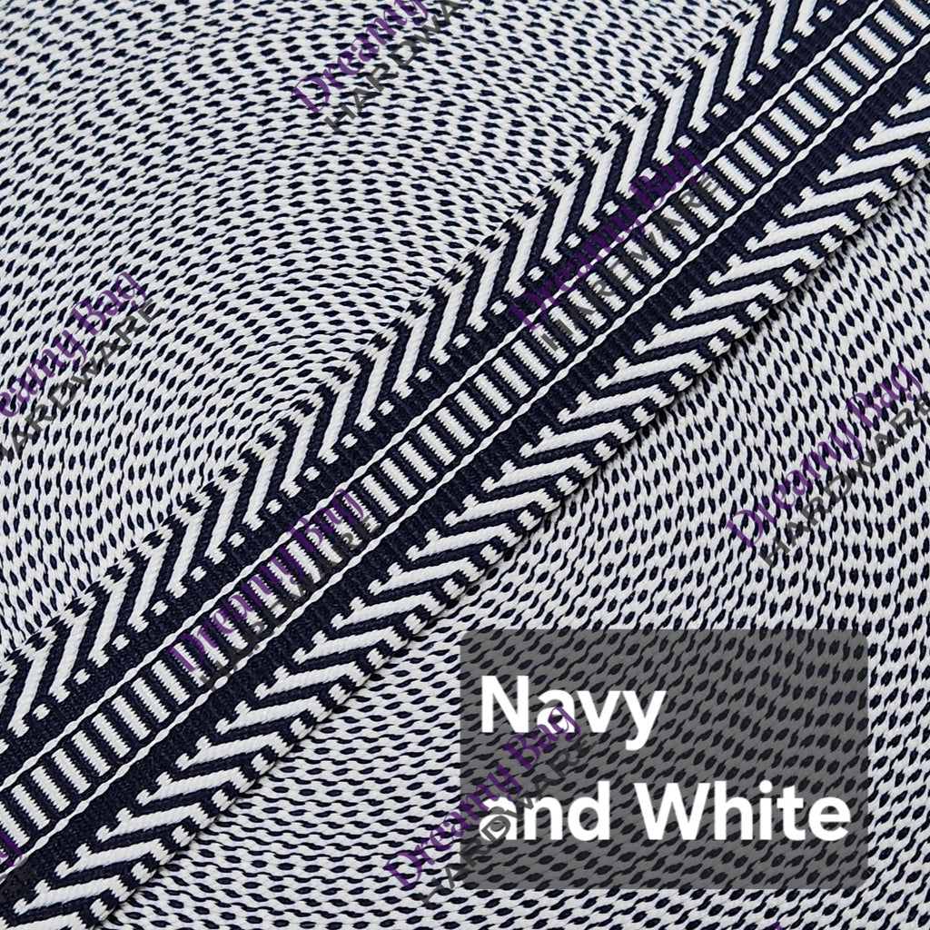 38mm (1.5") Poly/ Cotton patterned Canvas Webbing