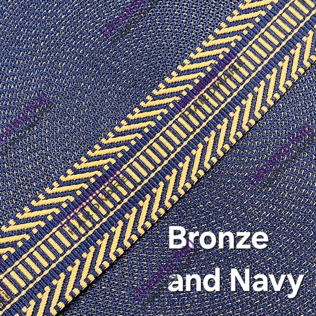 38mm (1.5") Poly/ Cotton patterned Canvas Webbing